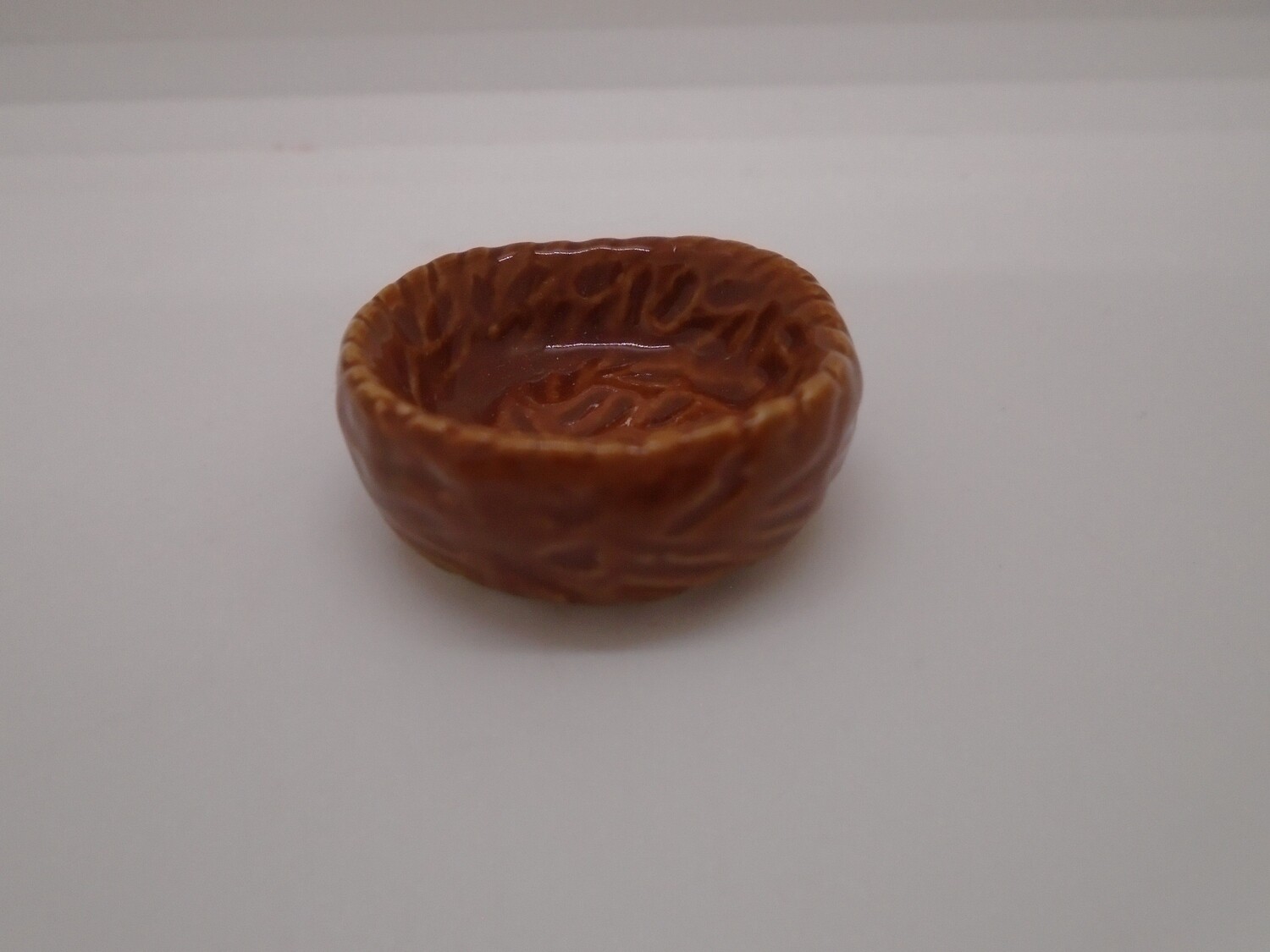 WEAVED EFFECT CERAMIC BOWL