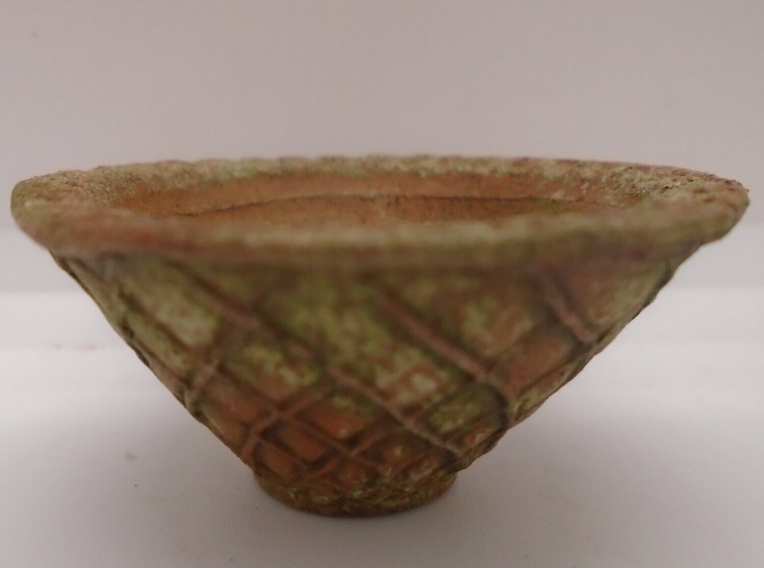 BEAUTIFUL WEATHERED TERRACOTTA PLANT POT