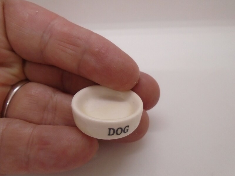 LARGE CERAMIC DOG BOWL