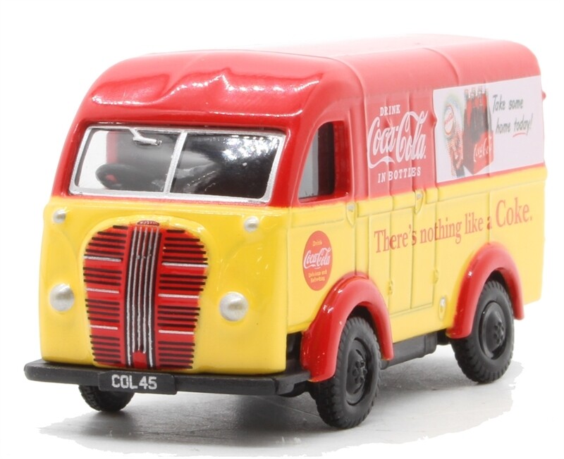 Oxford Diecast 76AK018CC Austin K8 Threeway Van Coca Cola