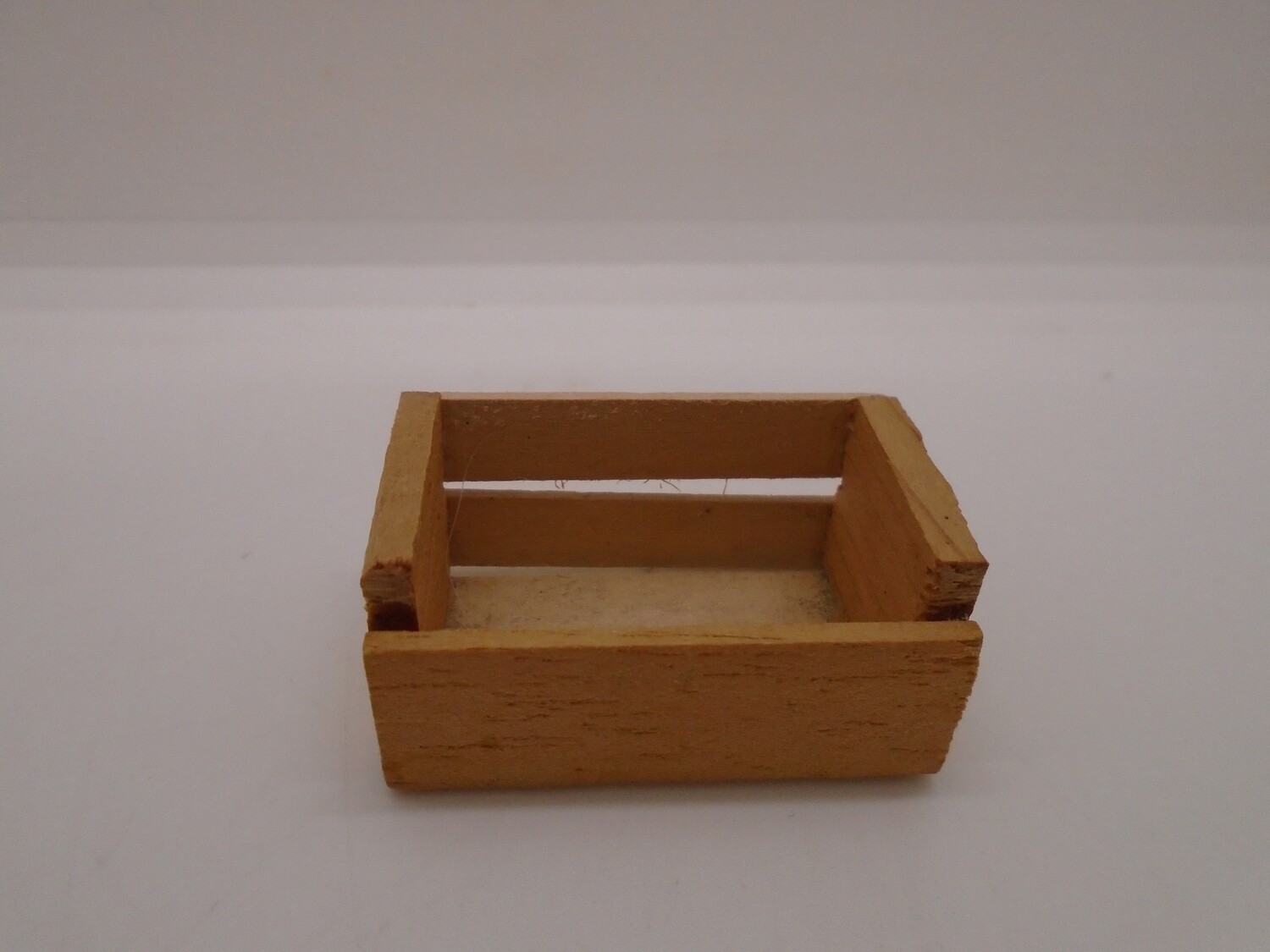 LOWER FRONT WOODEN CRATE
