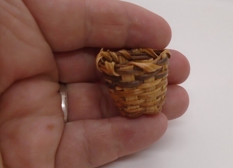 WICKER BASKET NO HANDLES