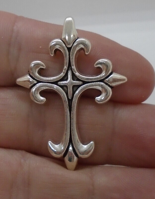 SILVER COLOUR CROSS
