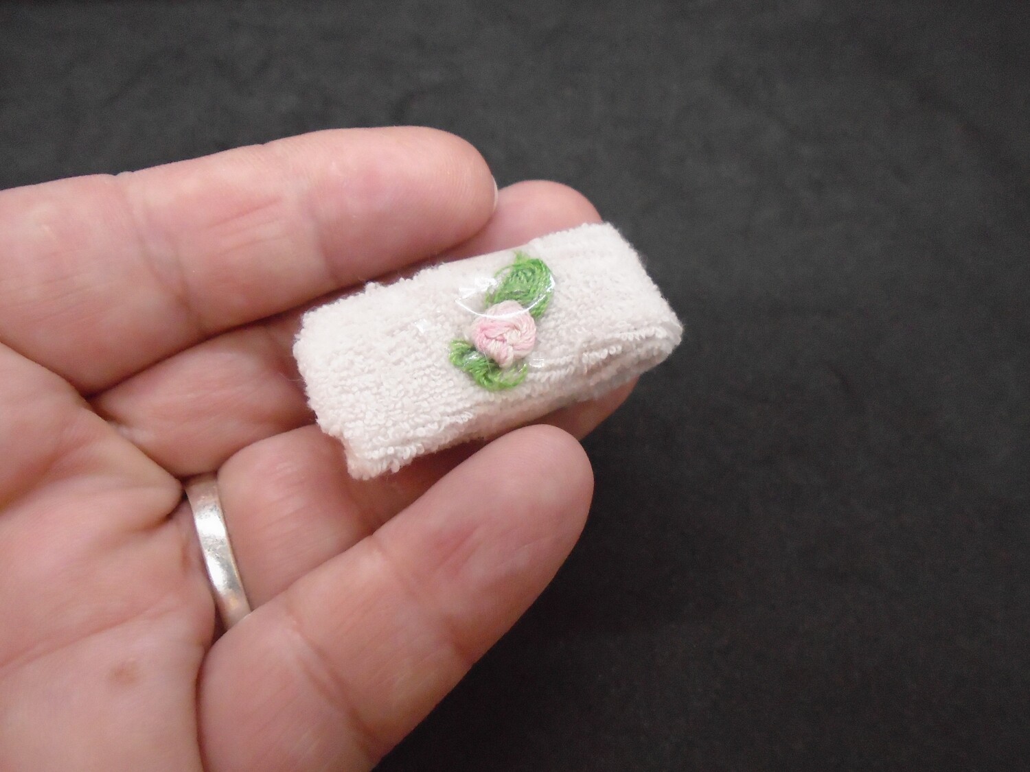 FOLDED WHITE TOWEL