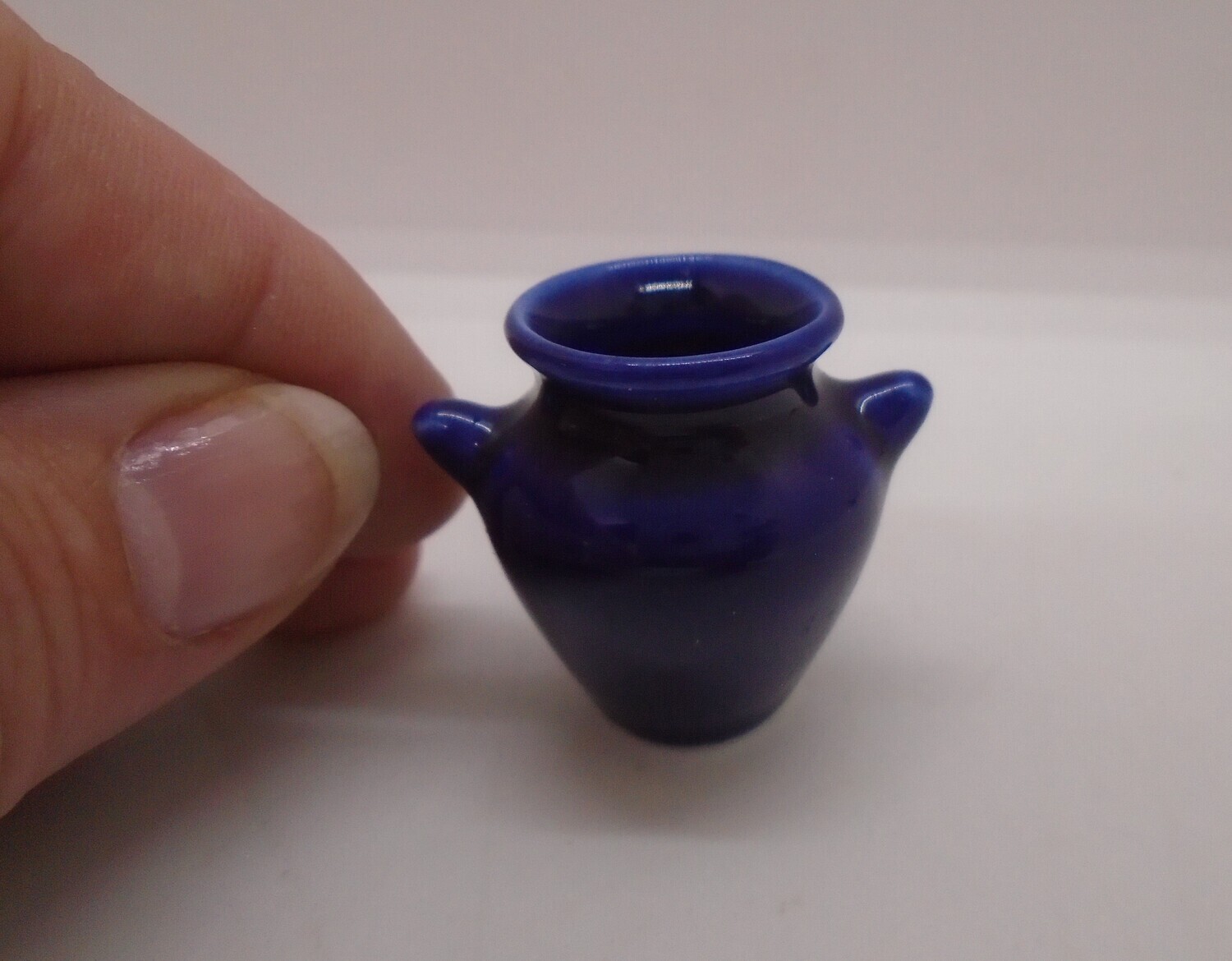 DARK BLUE PLANT POT