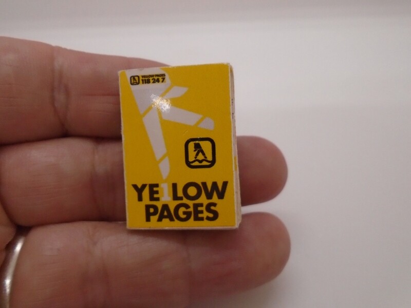 PRE-LOVED YELLOW PAGES