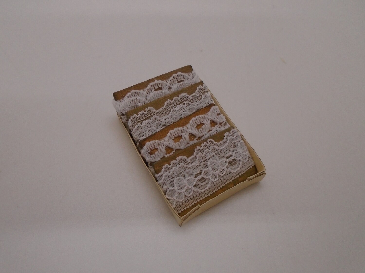 LACE DISPLAY FOR HABERDASHERY SHOP