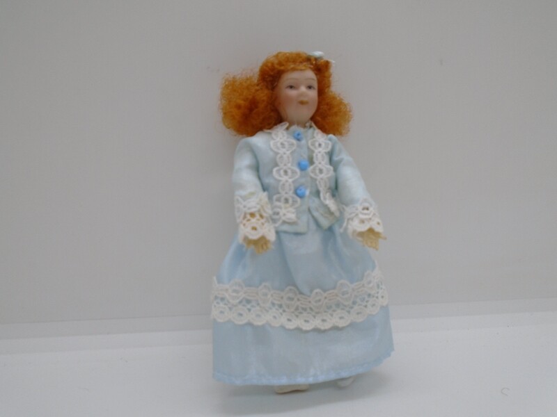 GIRL IN LIGHT BLUE DRESS