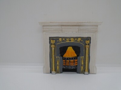 FIREPLACE AND FIRE