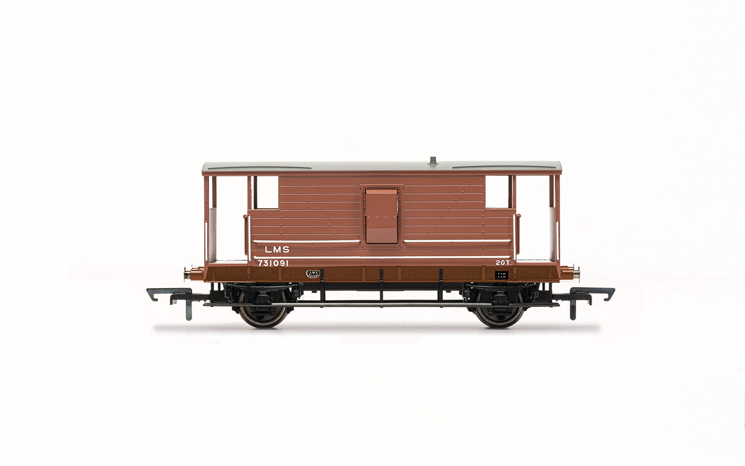 Hornby R60121 20T Brake Van, LMS - Era 2