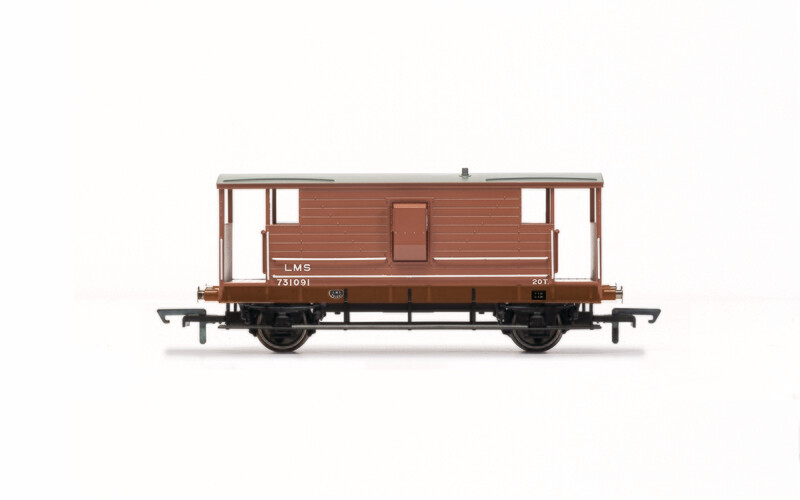 Hornby R60121 20T Brake Van, LMS - Era 2