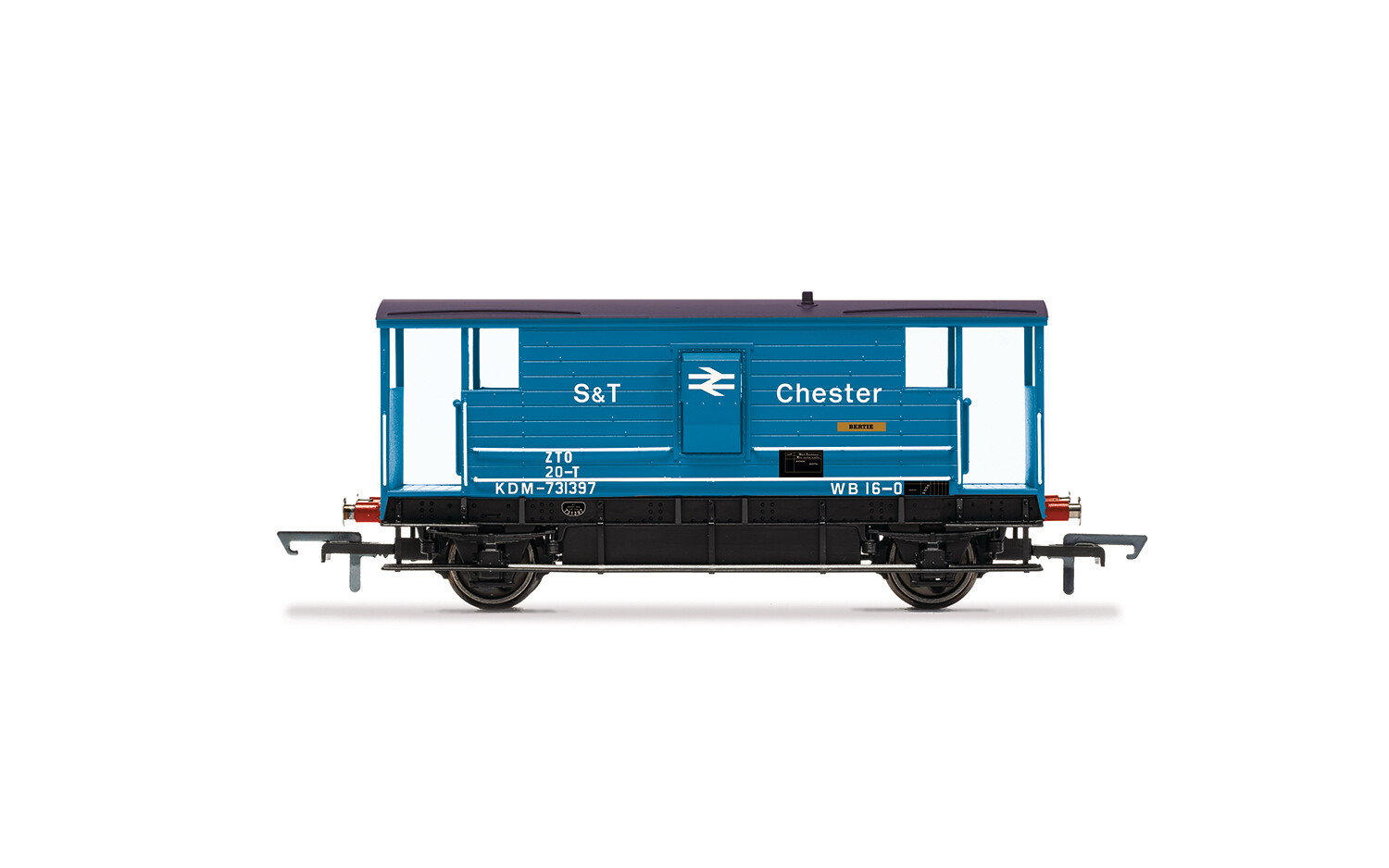Hornby R60088 20T BR (ExLMS) Brake Van - Era 7