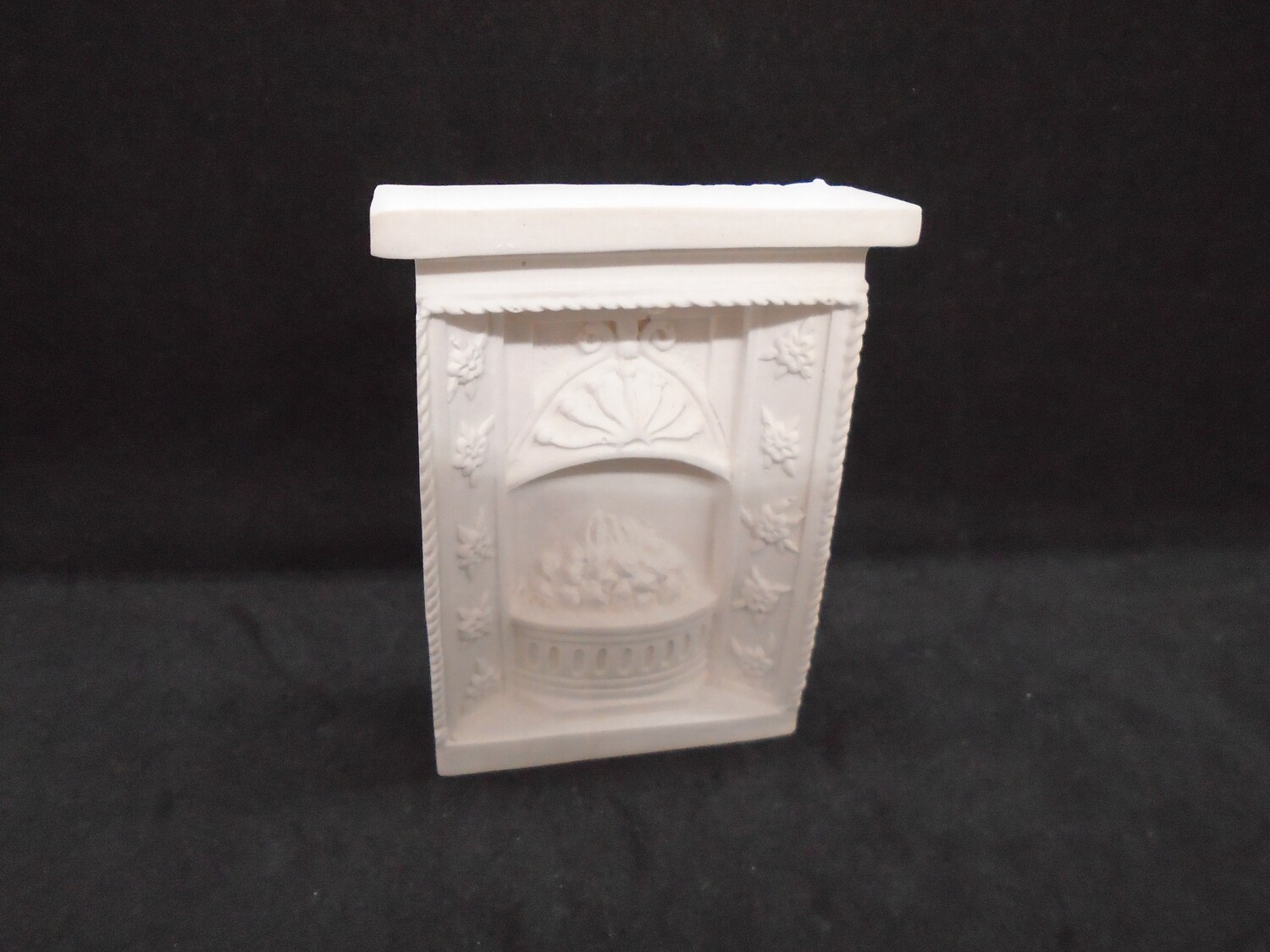 UNPAINTED FIREPLACE