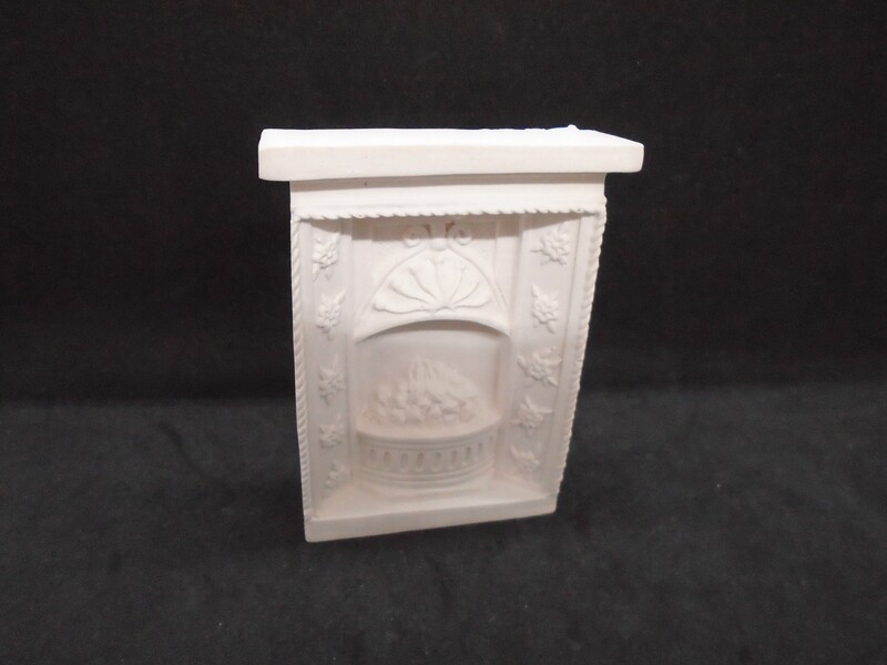 UNPAINTED FIREPLACE