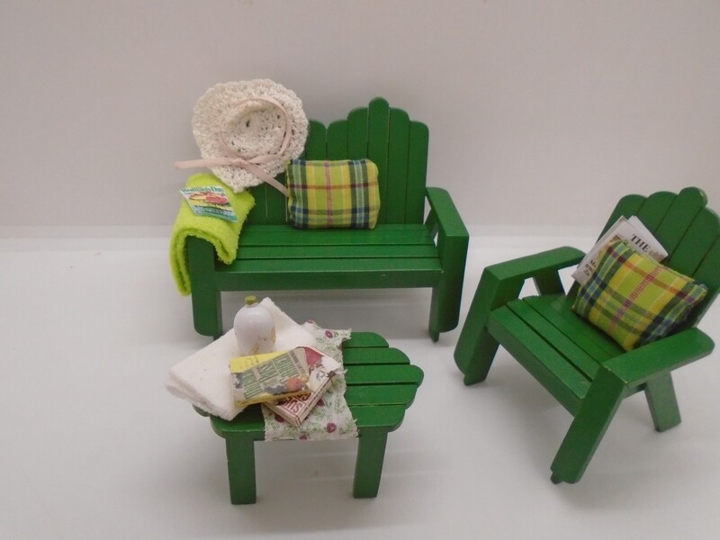 DRESSED GARDEN FURNITURE