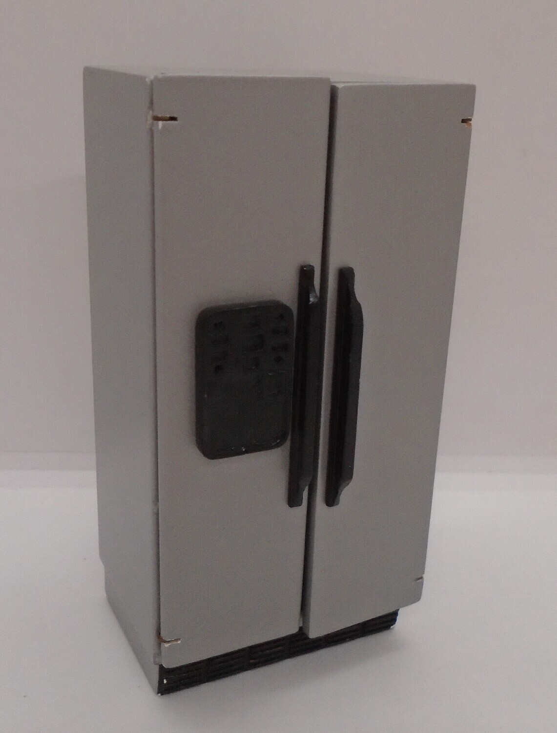 PRE-LOVED FRIDGE FREEZER IN CHROME