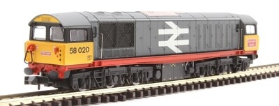 Dapol 2D-058-002 Class 58 020 Railfreight Revised