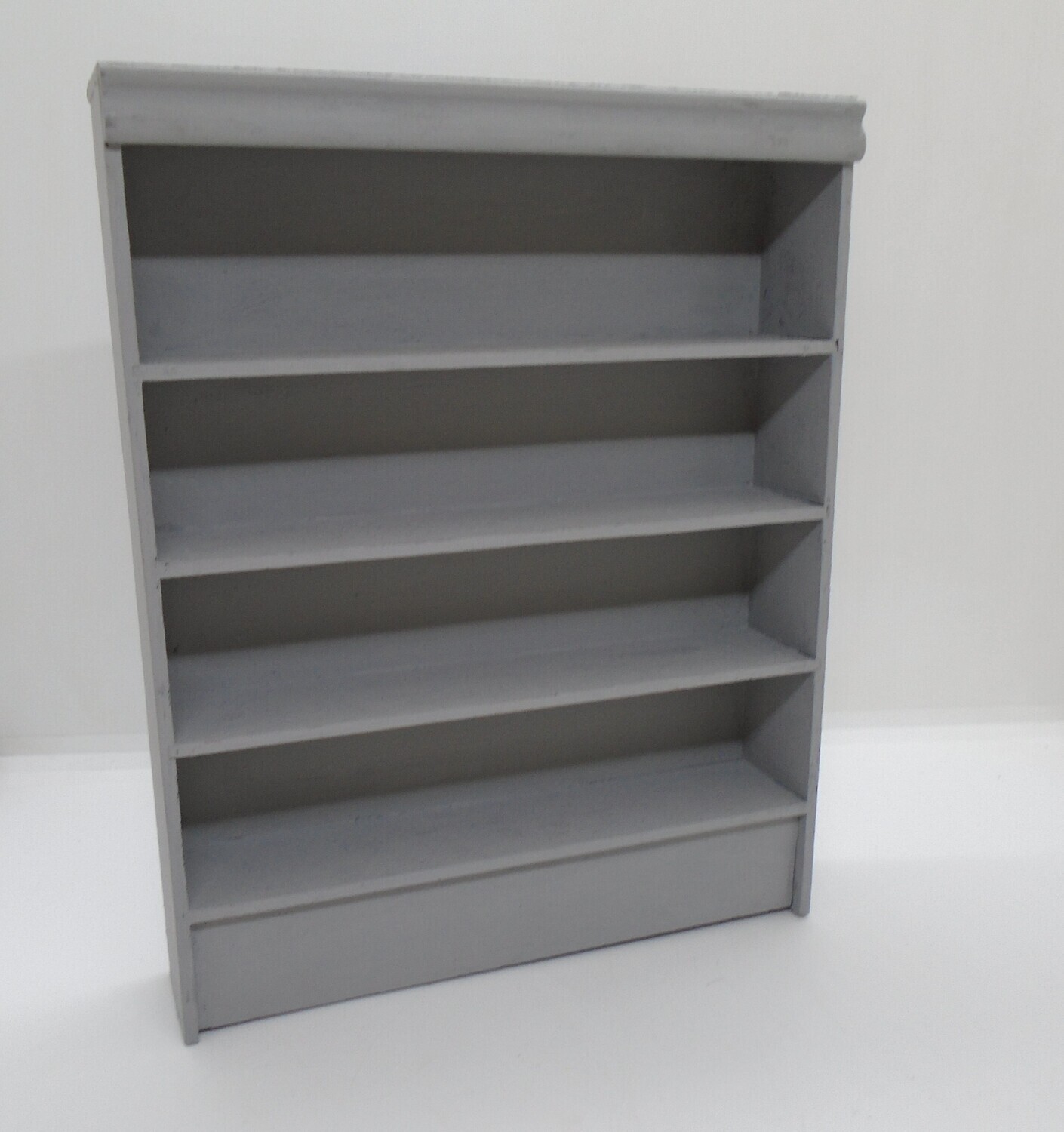 GREY BOOKCASE