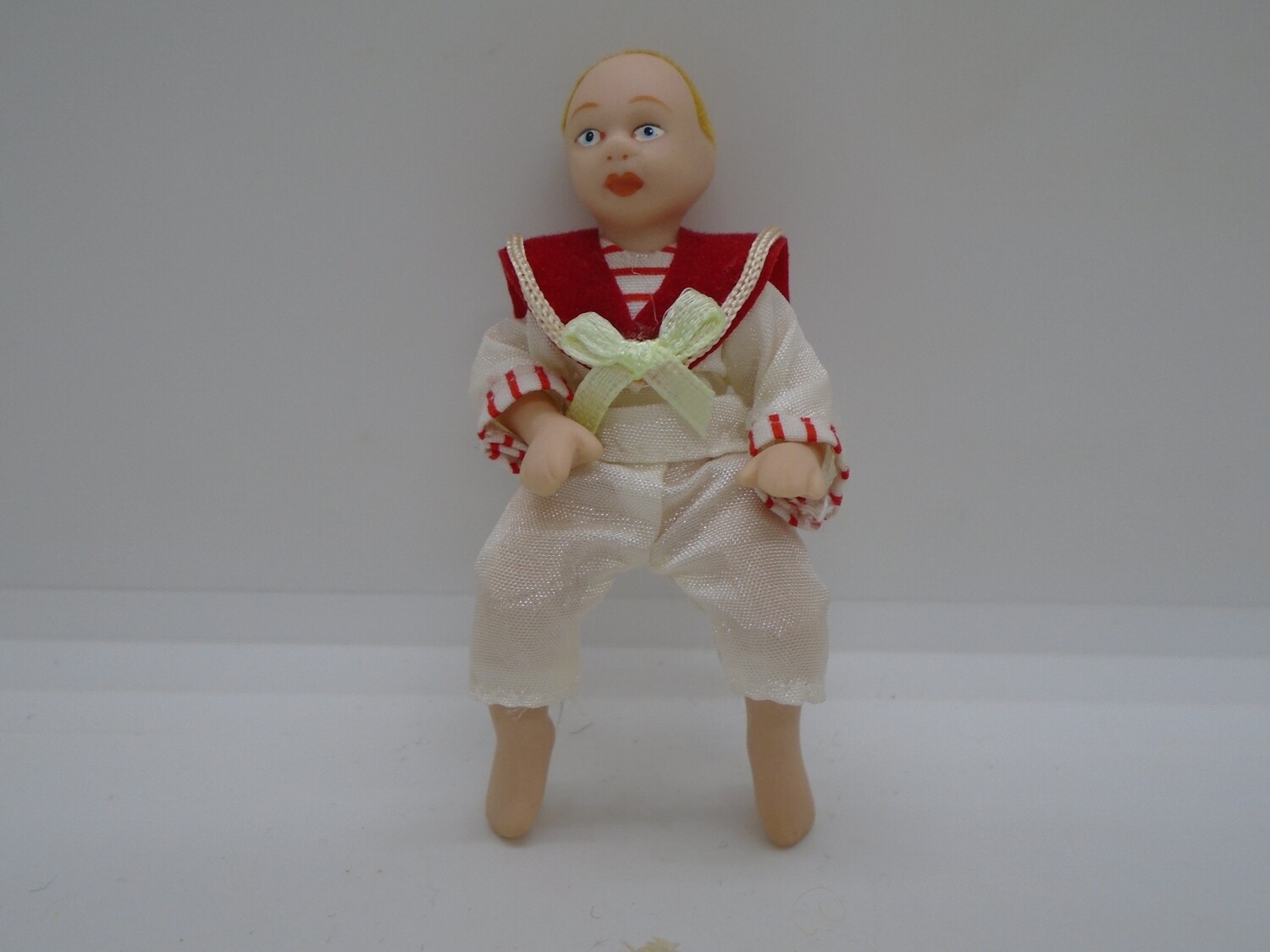 BABY BOY IN SAILOR OUTFIT