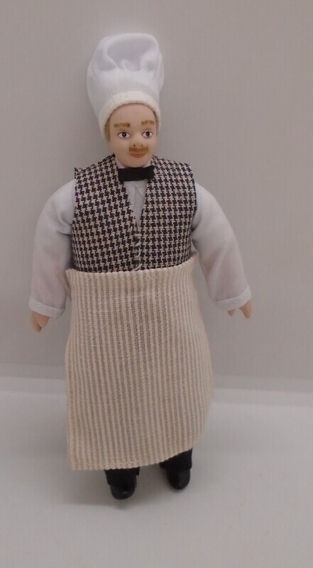 MAN IN CHEF /COOK OUTFIT