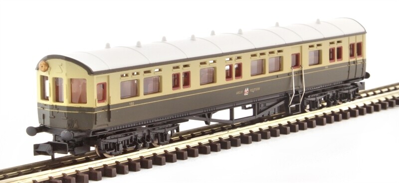 Dapol 2P-004-017 Autocoach GWR Crest Chocolate/Cream 192