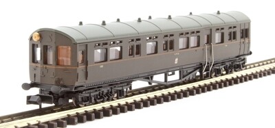 Dapol 2P-004-016 Autocoach GWR Twin Cities Brown/Orange Lining 189