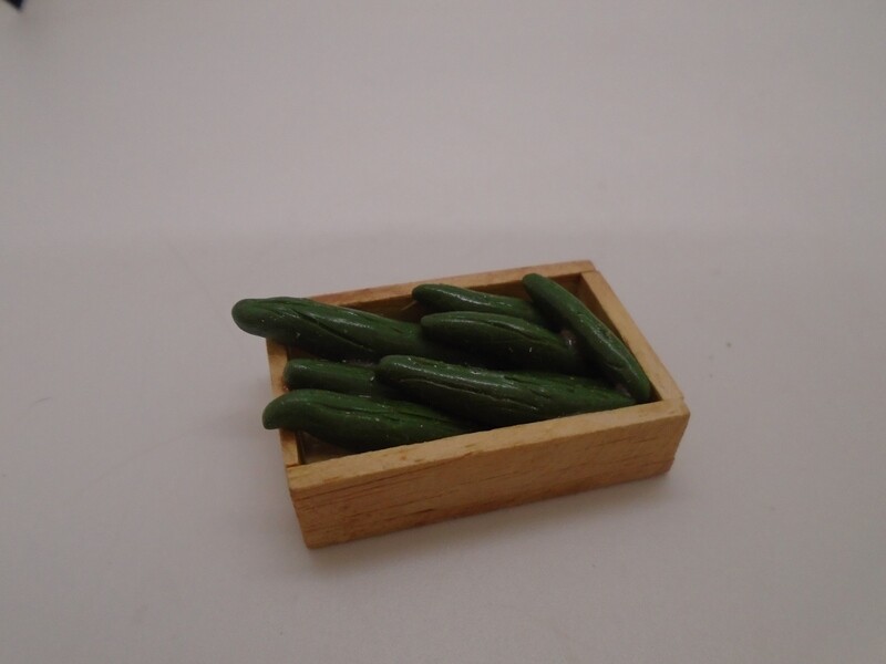 BOX(CRATE) OF CUCUMBERS