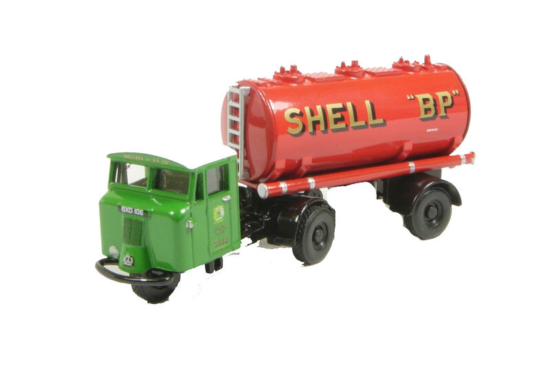 Oxford Diecast 76MH012 Shell-Mex & BP Ltd Mechanical Horse Tank Trailer