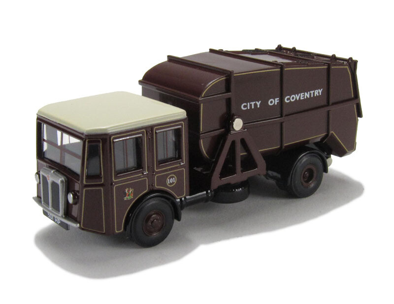 Oxford Diecast 76SD004 Coventry Shelvoke & Drewry Dustcart