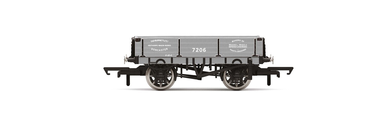 Hornby R60093 3 Plank Wagon, T. Burnett - Era 3