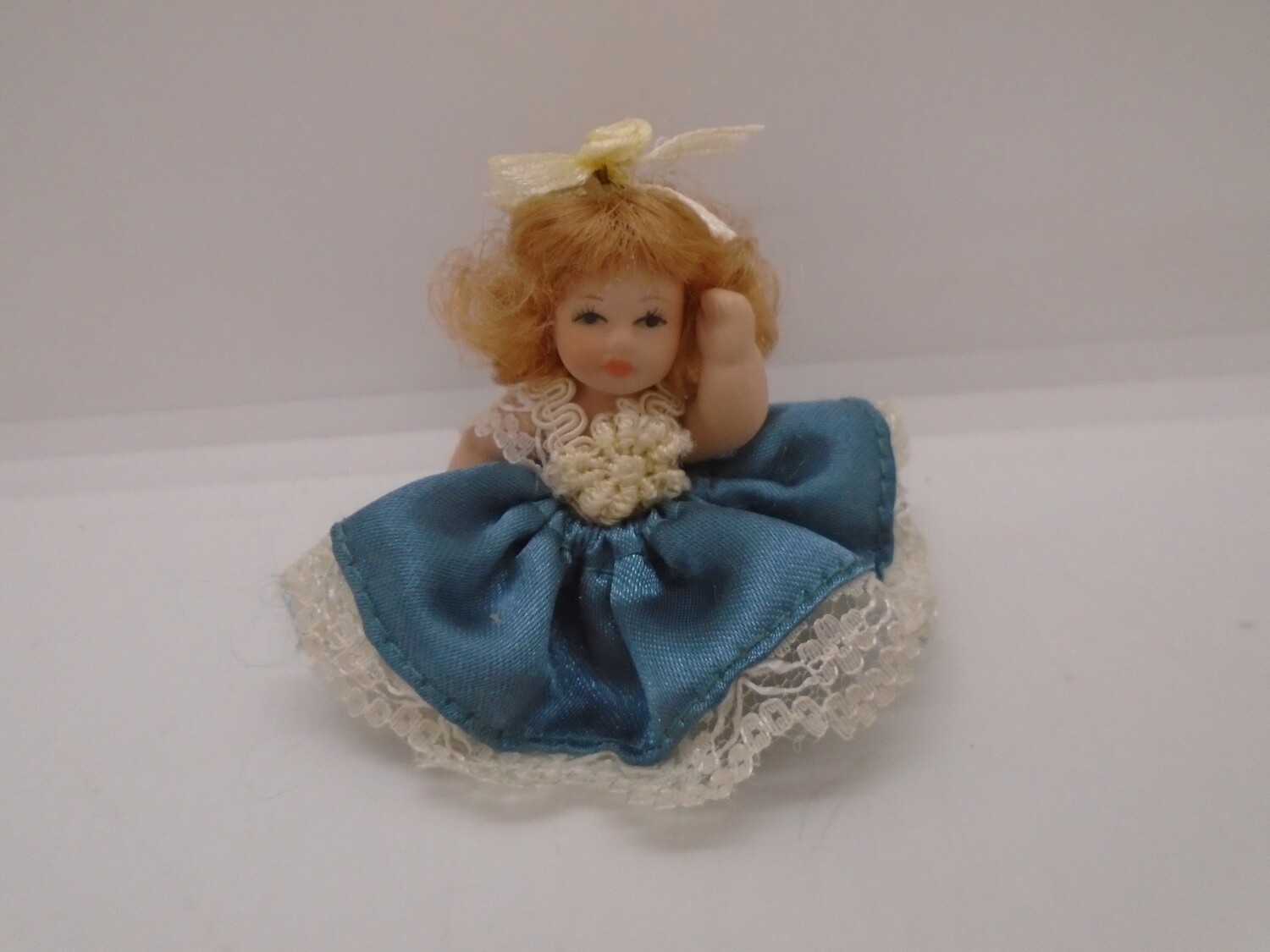 BABY GIRL IN BLUE