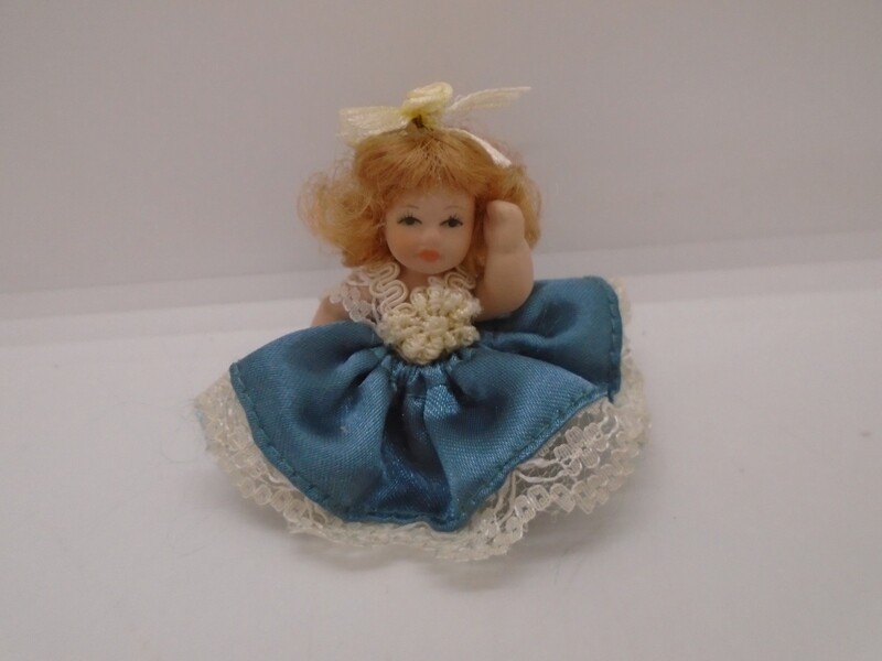 BABY GIRL IN BLUE