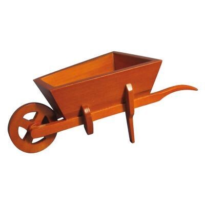 Wooden Garden Wheel Barrow