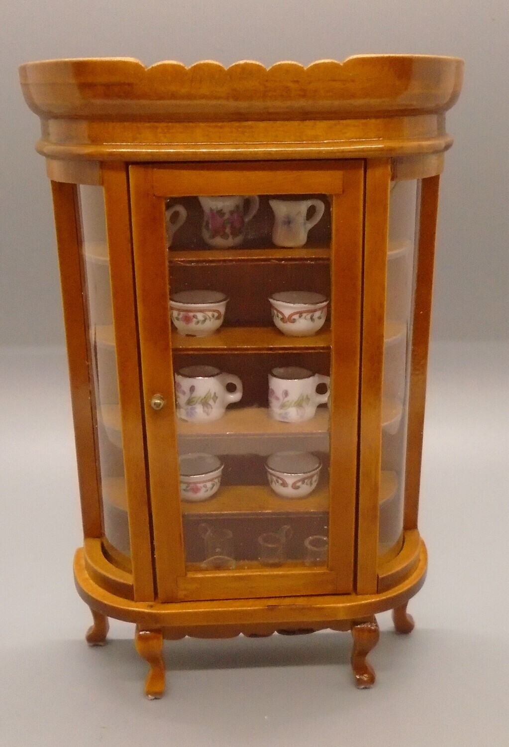 DRESSED DISPLAY CABINET