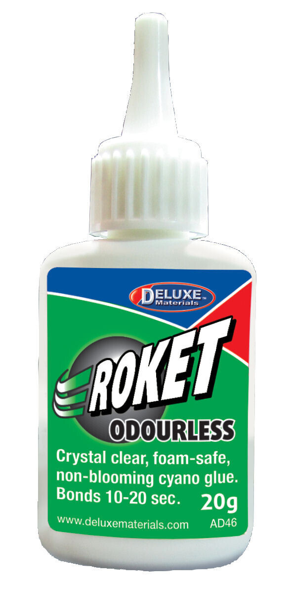 Deluxe Roket Cyano Odourless Adhesive