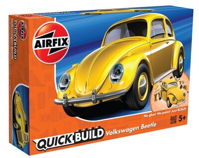 Airfix QUICKBUILD VW Beetle yellow