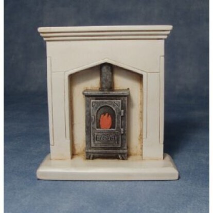 Fire Surround & Wood Burner