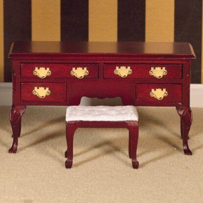 DRESSING TABLE AND STOOL