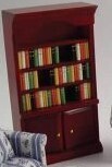 BOOKCASE WITH FIXED BOOKS