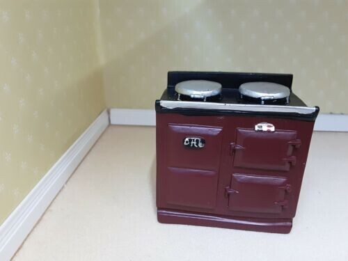 Red Aga-style Stove
