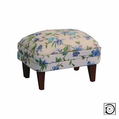 FLORAL FOOTSTOOL