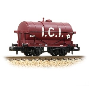 Graham Farish 373-682A 14T Tank Wagon 'ICI' Maroon