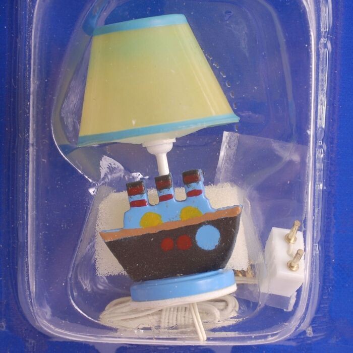 Blue Nursery Lamp