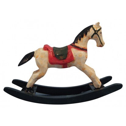 WOODEN ROCKING HORSE