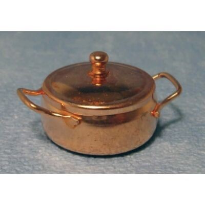 COPPER COOKING POT WITH LID