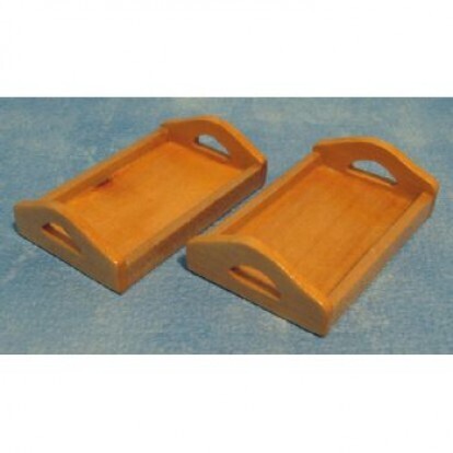 2 PINE TRAYS