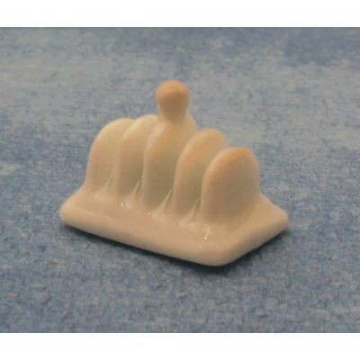 WHITE CERAMIC TOAST RACK