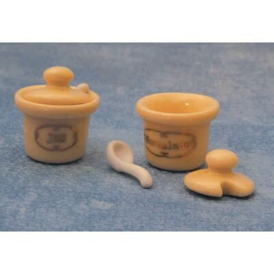 JAM AND MARMALADE POTS