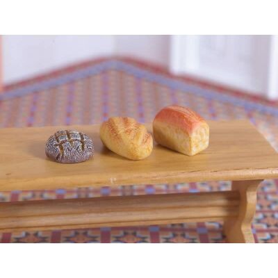 3 RUSTIC BREADS