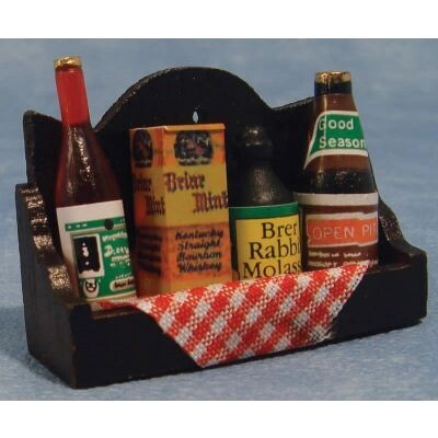 SHELF WITH GROCERIES